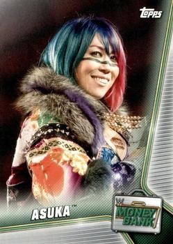2019 Topps WWE Money in the Bank #8 Asuka Front