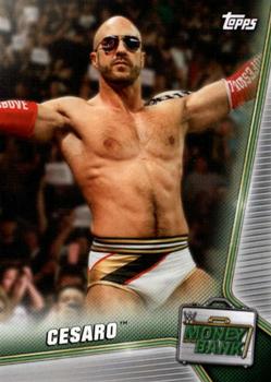 2019 Topps WWE Money in the Bank #22 Cesaro Front