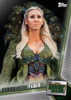 2019 Topps WWE Money in the Bank #23 Charlotte Flair Front