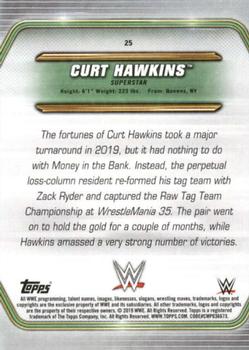 2019 Topps WWE Money in the Bank #25 Curt Hawkins Back