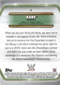 2019 Topps WWE Money in the Bank #44 Kane Back