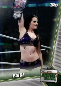 2019 Topps WWE Money in the Bank #62 Paige Front
