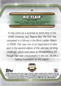 2019 Topps WWE Money in the Bank #66 Ric Flair Back