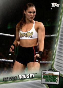 2019 Topps WWE Money in the Bank #69 Ronda Rousey Front