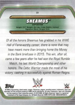 2019 Topps WWE Money in the Bank #77 Sheamus Back