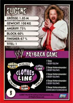 2006 Topps WWE Payback (German Edition) #8 Eugene Back