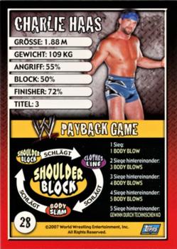 2006 Topps WWE Payback (German Edition) #28 Charlie Haas Back