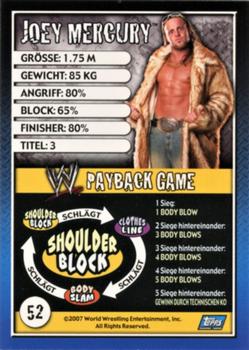 2006 Topps WWE Payback (German Edition) #52 Joey Mercury Back