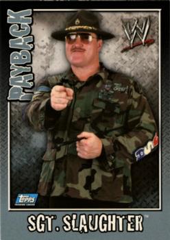 2006 Topps WWE Payback (German Edition) #90 Sgt. Slaughter Front