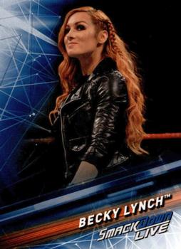 2019 Topps WWE SmackDown Live #8 Becky Lynch Front