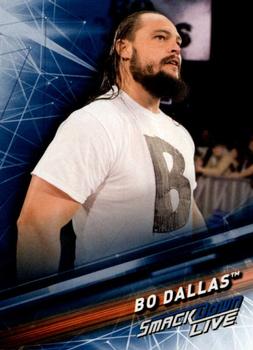 2019 Topps WWE SmackDown Live #11 Bo Dallas Front