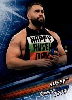 2019 Topps WWE SmackDown Live #44 Rusev Front