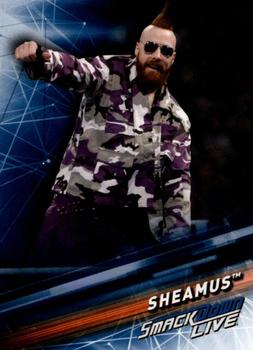 2019 Topps WWE SmackDown Live #47 Sheamus Front
