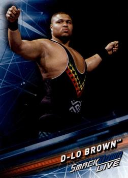 2019 Topps WWE SmackDown Live #71 D-Lo Brown Front