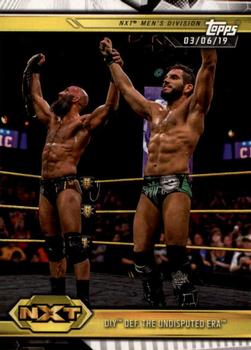 2019 Topps WWE NXT #80 DIY def. The Undisputed Era Front