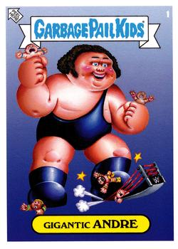 2019 Topps WWE x Garbage Pail Kids #1 Gigantic ANDRE Front