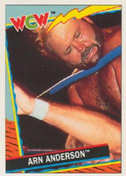 1992 Topps WCW European #4 Arn Anderson Front