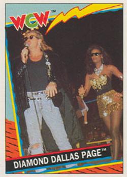 1992 Topps WCW European #25 Diamond Dallas Page Front