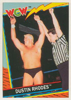 1992 Topps WCW European #37 Dustin Rhodes Front