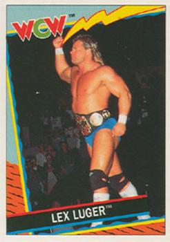 1992 Topps WCW European #40 Lex Luger Front