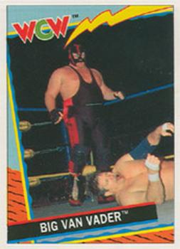 1992 Topps WCW European #43 Big Van Vader Front
