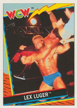 1992 Topps WCW European #50 Lex Luger Front