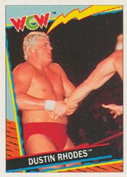 1992 Topps WCW European #51 Dustin Rhodes Front