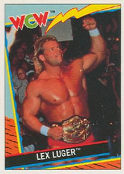 1992 Topps WCW European #54 Lex Luger Front