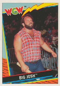 1992 Topps WCW European #58 Big Josh Front