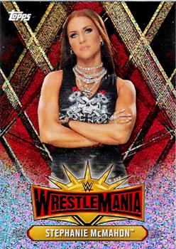 2019 Topps WWE Road to Wrestlemania - Wrestlemania 35 Roster Foil #WM-10 Stephanie McMahon Front