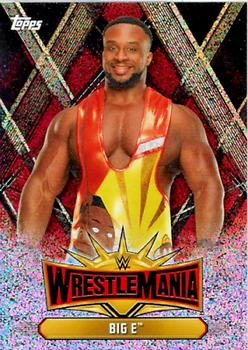 2019 Topps WWE Road to Wrestlemania - Wrestlemania 35 Roster Foil #WM-34 Big E Front