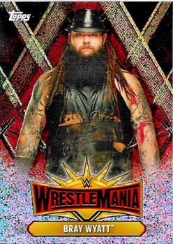 2019 Topps WWE Road to Wrestlemania - Wrestlemania 35 Roster Foil #WM-40 Bray Wyatt Front
