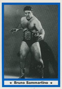 1991 Imagine Wrestling Legends #1 Bruno Sammartino Front