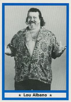 1991 Imagine Wrestling Legends #4 Lou Albano Front