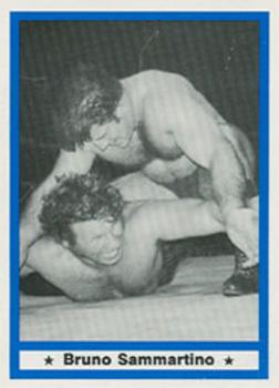 1991 Imagine Wrestling Legends #9 Bruno Sammartino Front