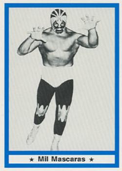 1991 Imagine Wrestling Legends #47 Mil Mascaras Front