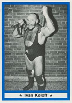 1991 Imagine Wrestling Legends #58 Ivan Koloff Front