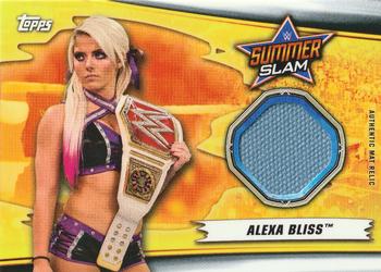 2019 Topps WWE SummerSlam - Mat Relics #MR-AB Alexa Bliss Front