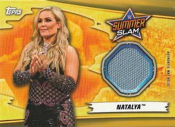 2019 Topps WWE SummerSlam - Mat Relics Gold #MR-NT Natalya Front