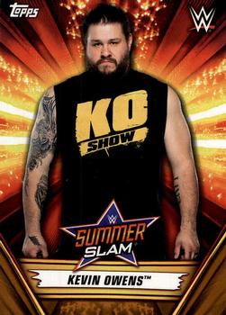 2019 Topps WWE SummerSlam - Bronze #11 Kevin Owens Front
