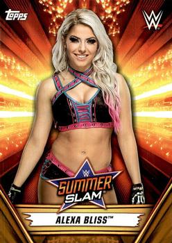 2019 Topps WWE SummerSlam - Bronze #18 Alexa Bliss Front