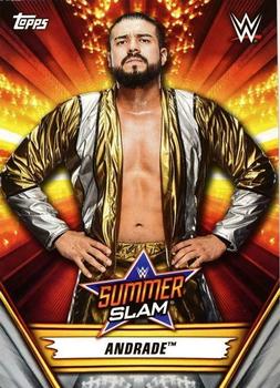 2019 Topps WWE SummerSlam - Silver #30 Andrade Front