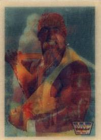 1990 WWF Hasbro Flip Cards #NNO Hulk Hogan Front