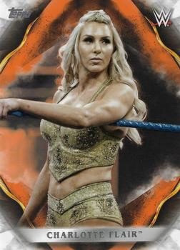 2019 Topps WWE Undisputed - Orange #20 Charlotte Flair Front