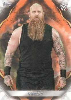2019 Topps WWE Undisputed - Orange #57 Rowan Front