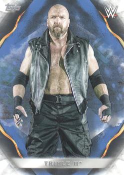 2019 Topps WWE Undisputed - Blue #72 Triple H Front
