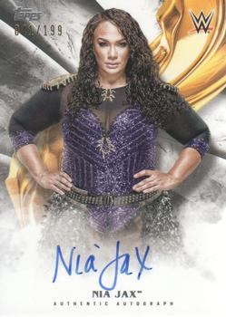 2019 Topps WWE Undisputed - Undisputed Autographs #A-NJ Nia Jax Front