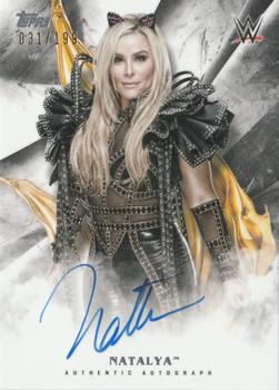 2019 Topps WWE Undisputed - Undisputed Autographs #A-NN Natalya Front