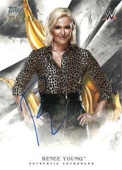 2019 Topps WWE Undisputed - Undisputed Autographs #A-RY Renee Young Front