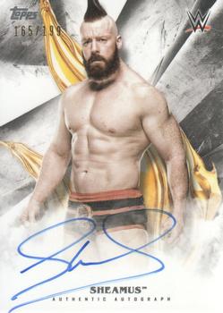 2019 Topps WWE Undisputed - Undisputed Autographs #A-SH Sheamus Front